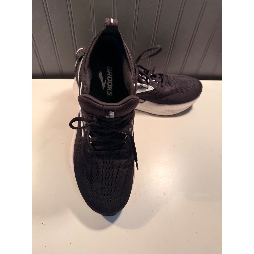 Brooks Glycerin GTS 21 Mens Running Shoes Black White 1104461D090 Size 12 D